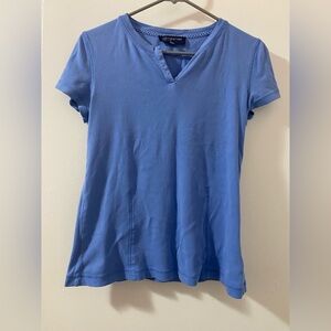 jones new york blue t shirt